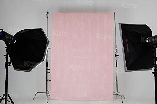 Kate Fotografie Hintergrund 2.4x3m lachs Rosa Foto Hintergrund für Neugeborene Portrait Fotografie S
