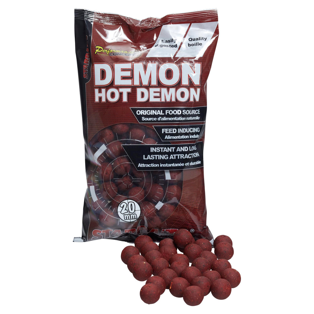 Bouillettes Performance Concept Hot Demon – 800 g – D.20 mm – Rouge – 63896
