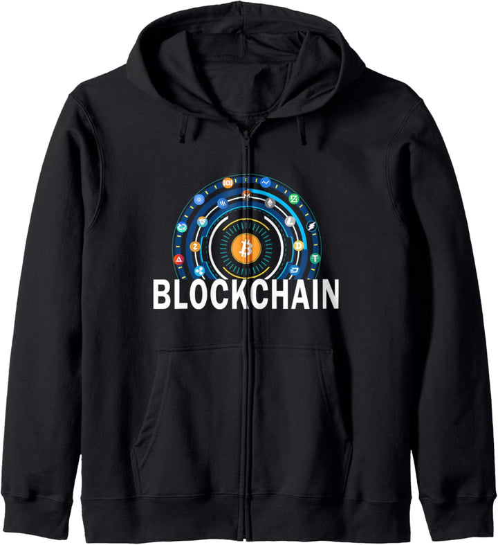 Beste Blockchain Kryptowährung Bitcoin Crypto BTC Blockchain Kapuzenjacke
