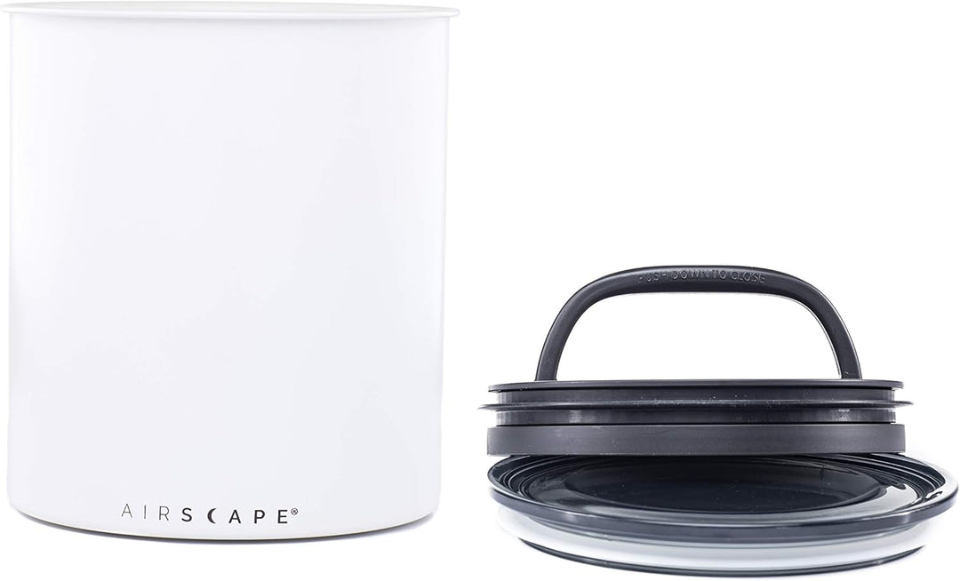 Airscape Kaffee-Aufbewahrungsdose (1,1 kg trockene Bohnen) – grosser Behälter in Kilogrösse, patenti