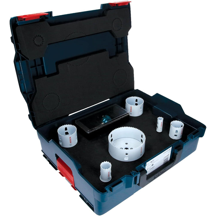 Bosch Professional 8 tlg. Lochsäge Progressor for Wood & Metal Set Trockenbau (für Holz und Metall,