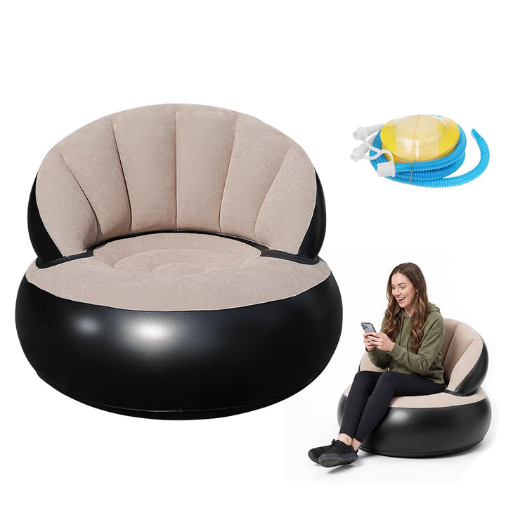 Aufblasbares Sofa, Wasserdichtes Luftsofa Aufblasbares, Aufblasbarer Sessel, Sessel, Sofa und Couch