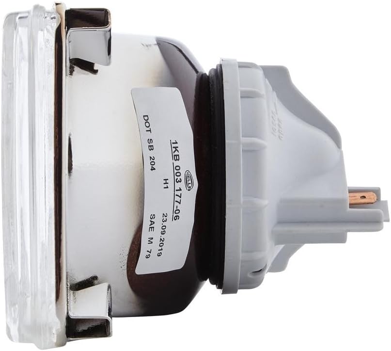 HELLA - Halogen-Scheinwerfereinsatz, Hauptscheinwerfer - 12/24V - Einbau - links/rechts - 1KB 003 17