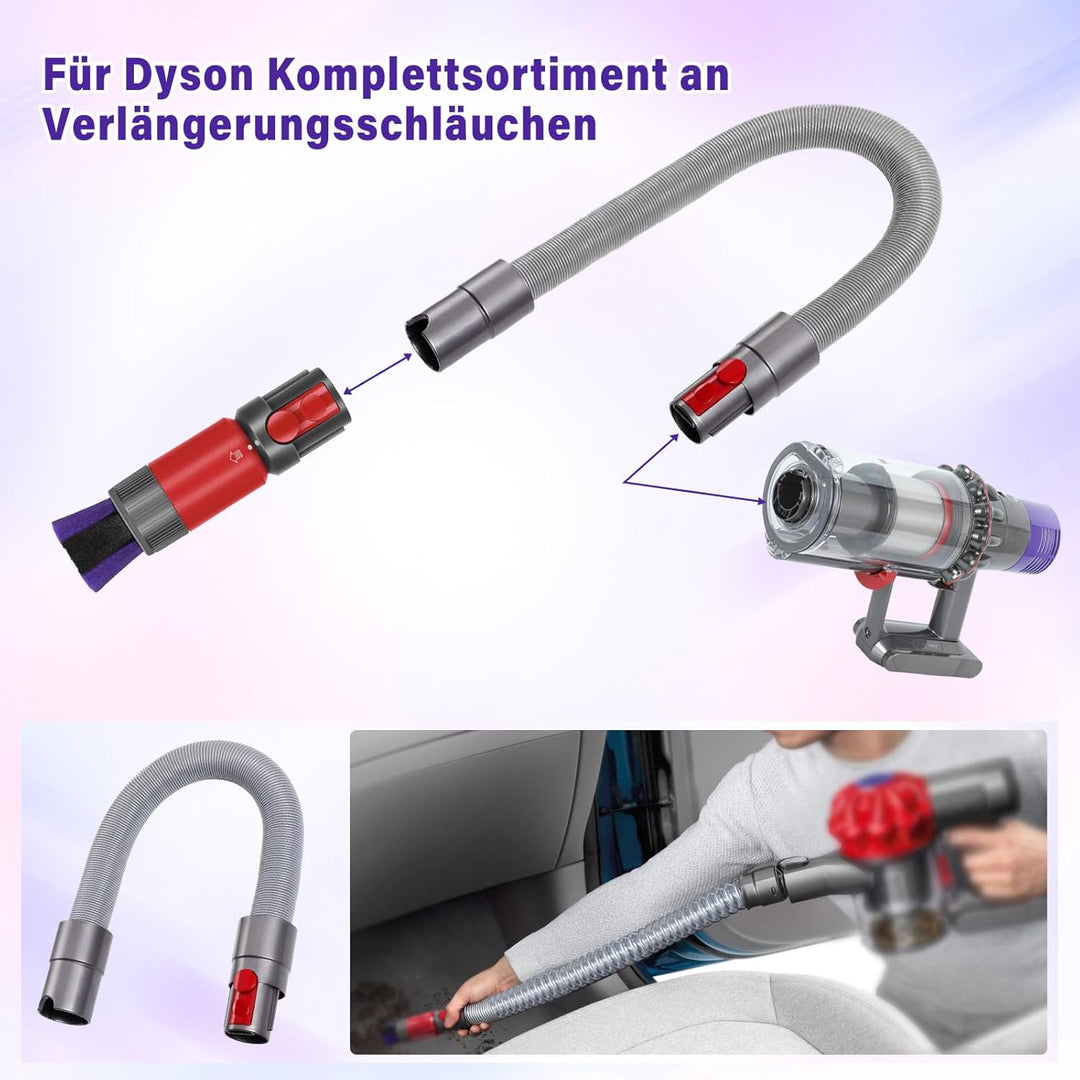 BodendüseBürste Kompatibel für Dyson V7 V8 V10 V11 V15 Staubsauger, Ersatzteil Direktantrieb Reinige