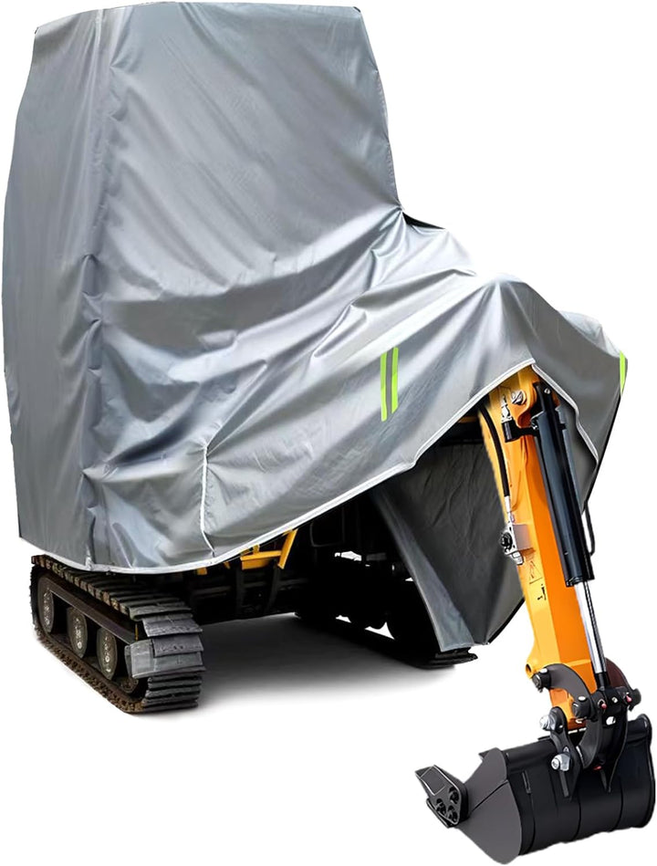 Minibagger Abdeckung, Bagger Schutzhülle, Rundumschutz, Abriebfest, Langlebig, Kratzfest, Wasserfest