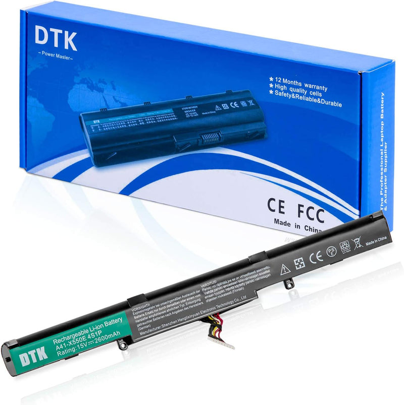 DTK A41-X550E Laptop Akku für Asus X450E X550V X550E X550Z F450 F450E F751 X751L X751M R751 R752 [15