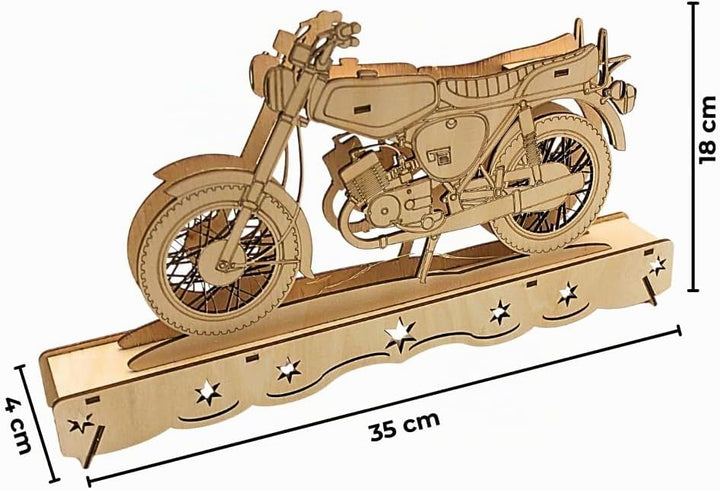 Ostalgie Moped Schwippbogen, DDR - Moped Schwibbogen, Lichterbogen Ostalgie, Schwibbogen DDR-Fahrzeu