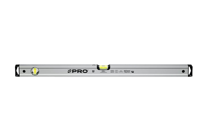 PRO600 Wasserwaage mit magneten 80cm Eloxiert - Die Härte 9 auf der Mohs Skala - Ergonomischen Profi