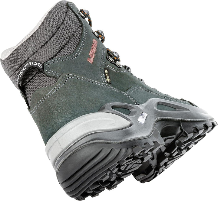 LOWA Renegade GTX MID Unisex Wanderstiefel Outdoor Goretex 36.5 EU Anthrazit Mandarine, 36.5 EU Anth