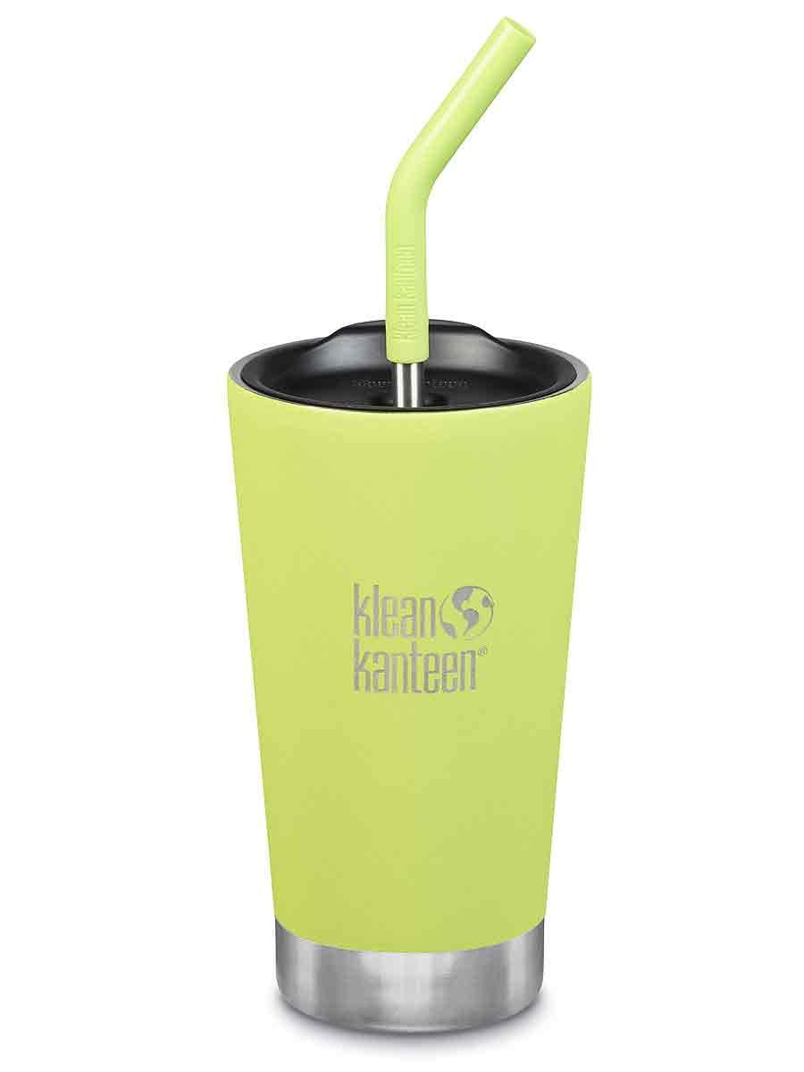 Klean Kanteen Unisex – Erwachsene Becher-1005801 Becher, Juicy Pear (matt), 473ml 1 Stück (1er Pack)