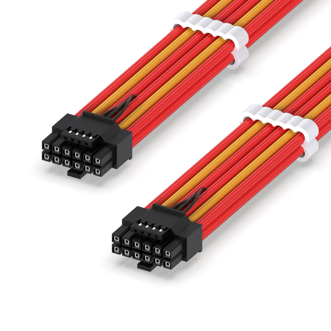 EZDIY-FAB 16AWG PCI-e 5.0 12VHPWR PSU ummanteltes Kabel,600W 12+4 Pin Stecker auf 12+4 Pin Stecker K