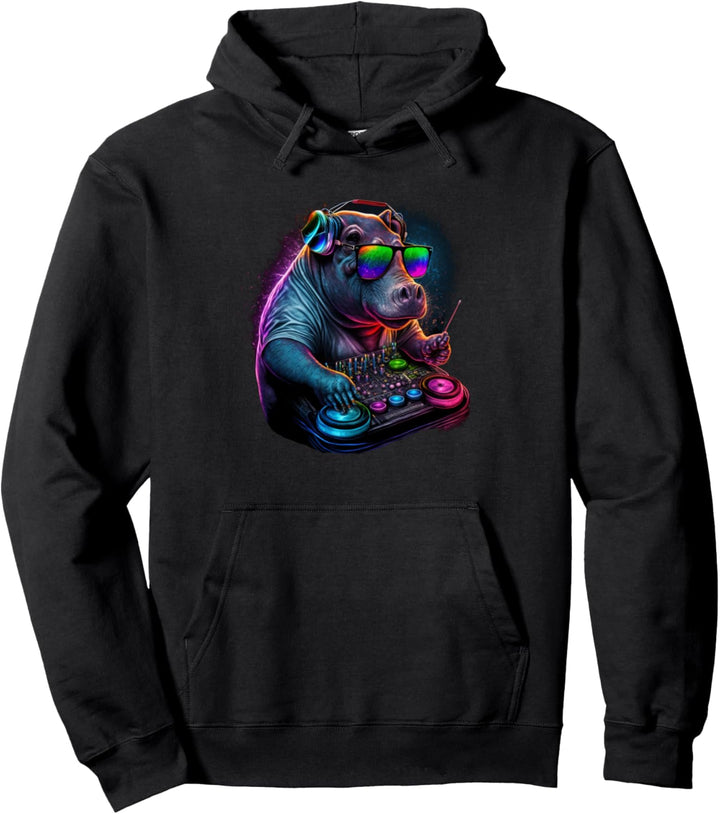 Nilpferd DJ Pullover Hoodie