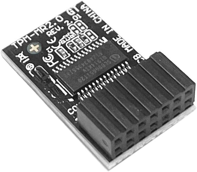 Gintai TPM-M R2.0 Modul LPC 14 Pin für ASUS Prime B650 / B650M Serie Motherboard mit TPM 2.0 Infineo