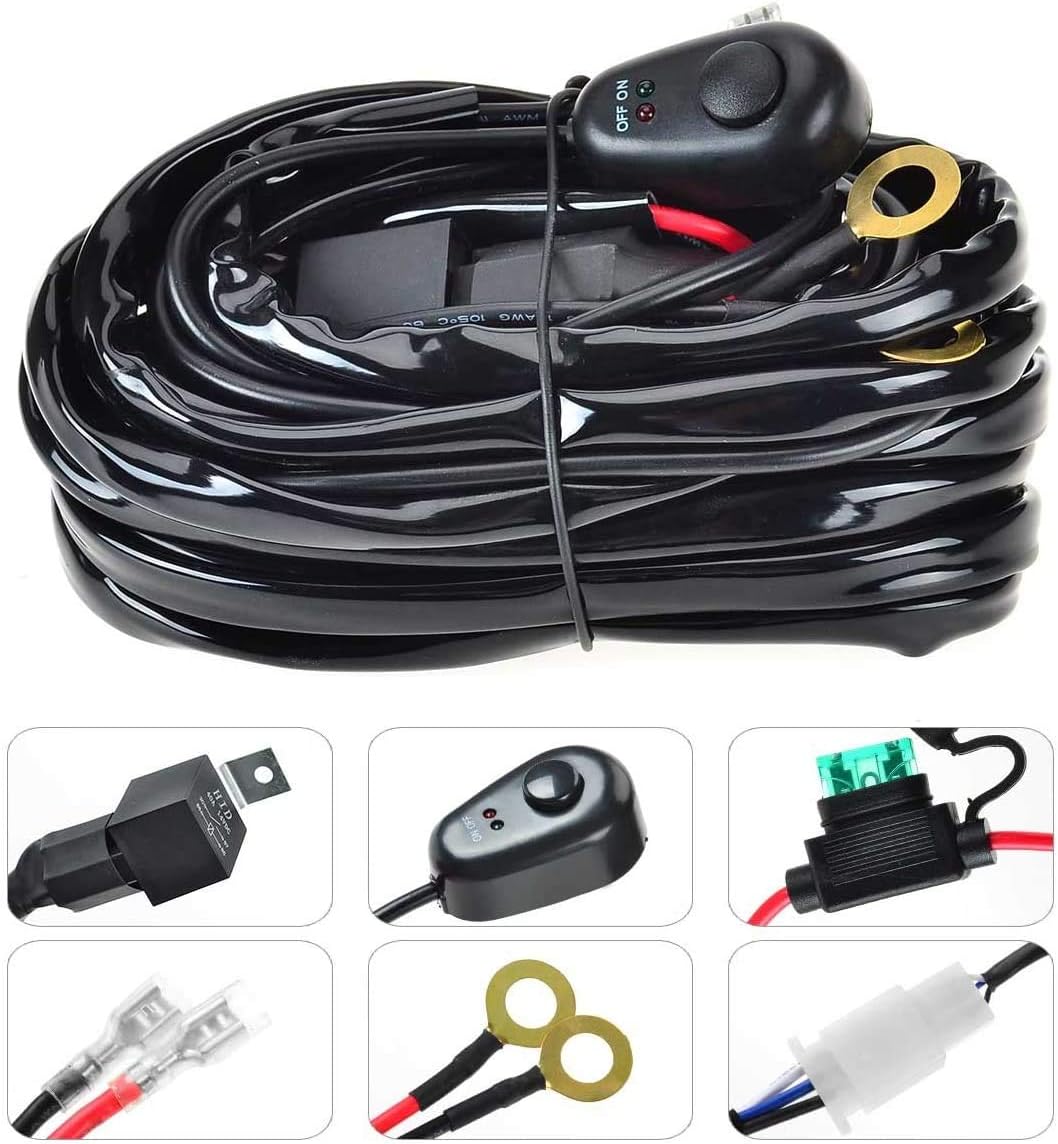 AUXTINGS 127cm 288W Flood Spot LED-Arbeitsleuchte Bar led Scheinwerfer Off Road LKW SUV 4WD Fahren N