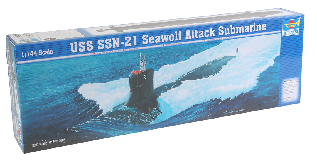 Trumpeter 05904 Modellbausatz U-Boot USS SSN-21 Seawolf