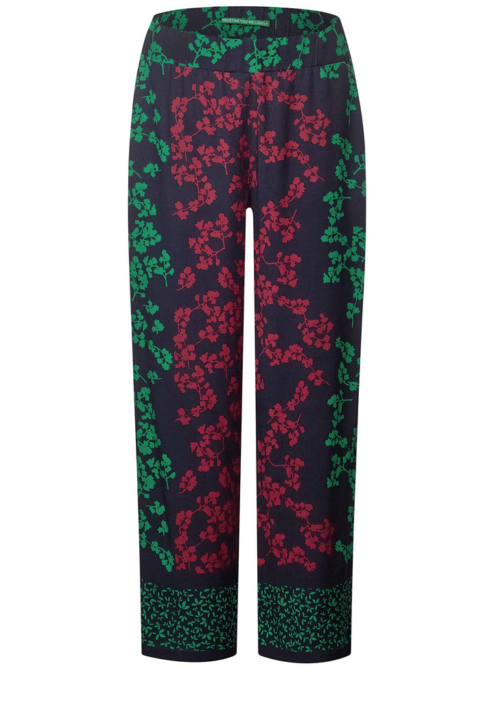 Street One Damen 372359 Hose, deep Blue, W24/L26(Herstellergrösse:36)