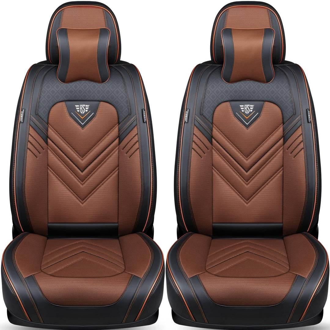 Schonbezüge Sitzbezüge für Dacia Dokker Bj 2012-22 in Schwarz/Braun SL2