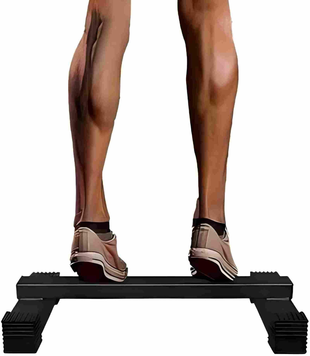 HoldOneLight Stehende Wadenhebe-Maschine &amp; Wadenhebestange – Multifunktionales Fitnesspedal für Knie