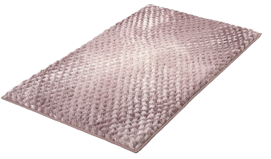 Kleine Wolke Badteppich Cory Old Rose 60x100 cm rosa/pink 60 cm x 100 cm, 60 cm x 100 cm
