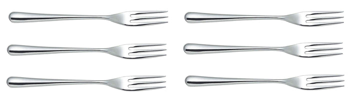 Alessi 6 Stück Dessertgabel CACCIA Tafelbesteck, Tafelbesteck