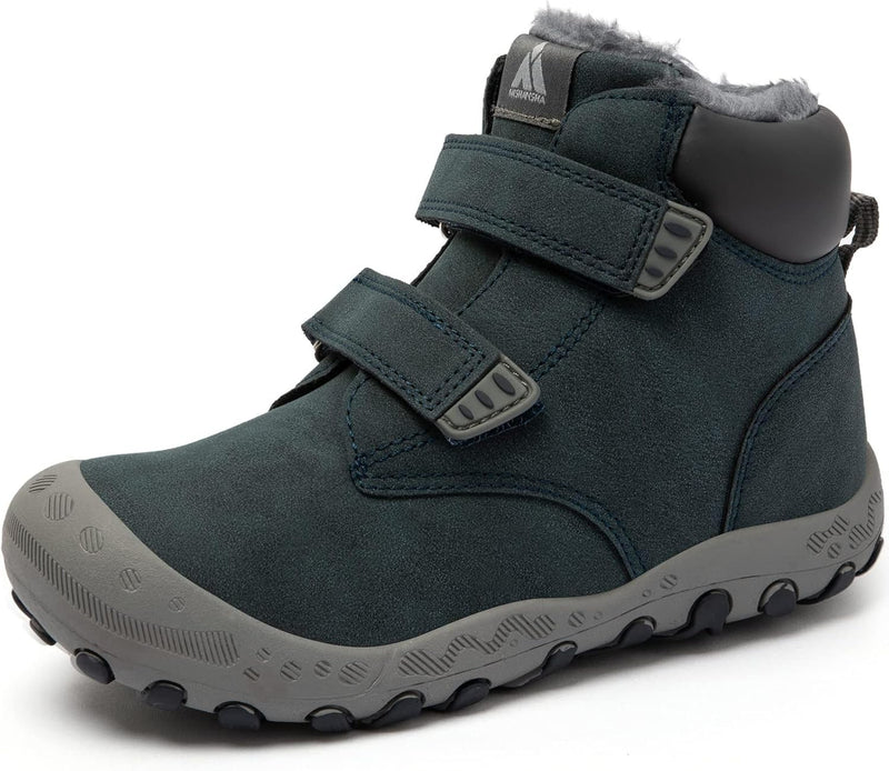 Mishansha Schneestiefel Kinder Winterschuhe Gefüttert Winterstiefel für Jungen Mädchen, Gr.24-38 EU