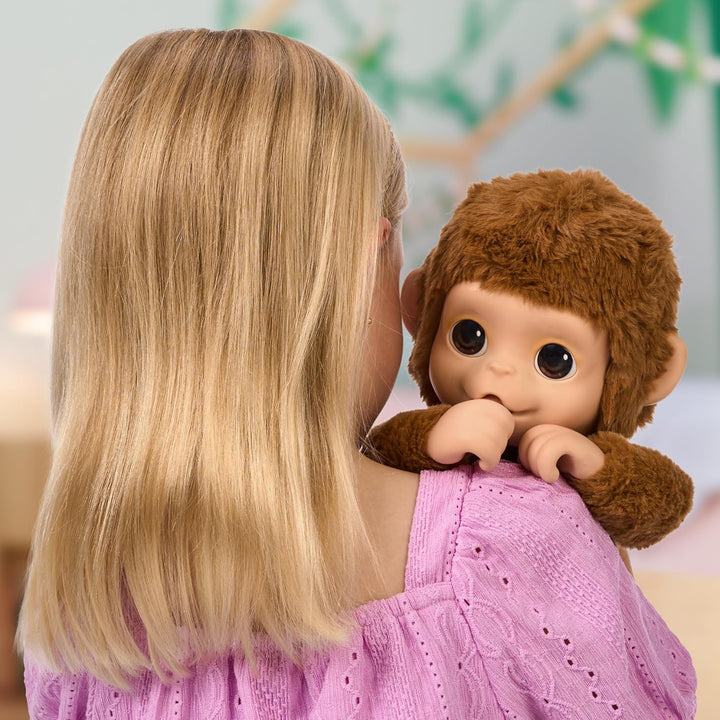 Little Live Pets - Mango, der interaktive AFFE, 50 interaktive Sounds und Mundbewegung, liebt das Ki
