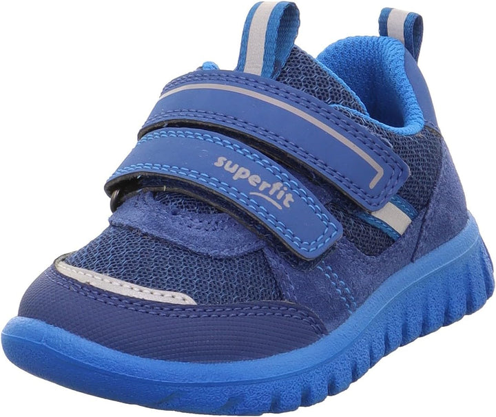Superfit Jungen SPORT7 MINI leicht gefütterte Gore-Tex Sneaker 28 EU Schmal Blau 8030, 28 EU Schmal