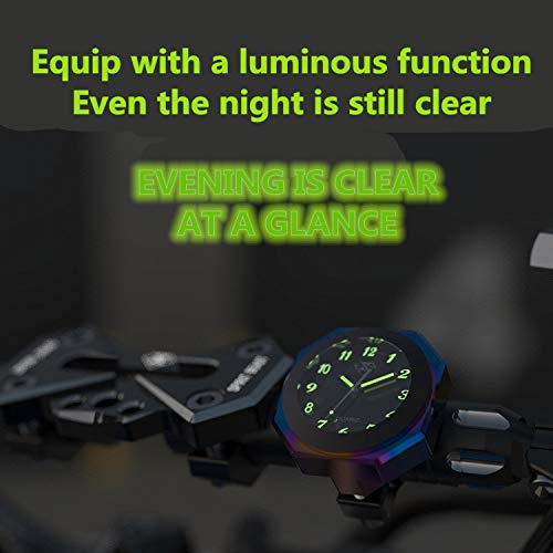 Motorrad wasserdichte Uhr schwarz blau rot silber für Fahrrad/Motorrad/SUV verschiedene Modelle, pas