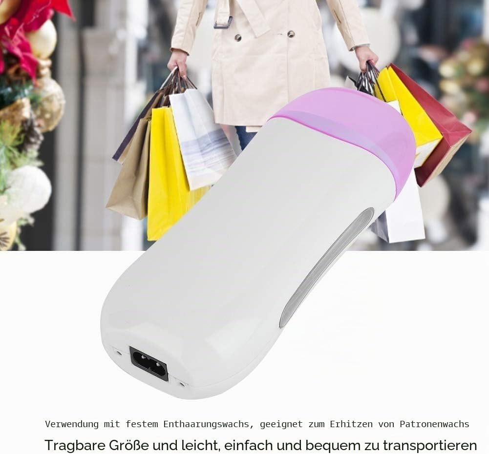 Ejoyous Wachswärmer, Elektrischer Wachserhitzer Wachsgerät Haarentfernung Wachs Wax Epilator Heisswa