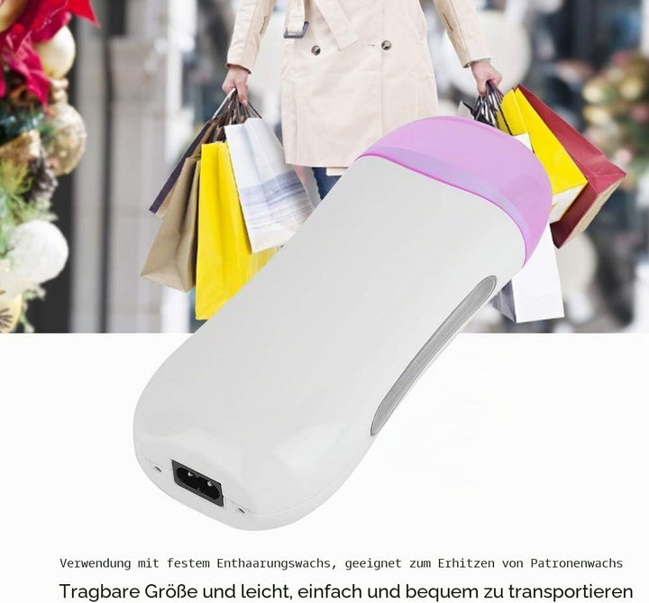 Ejoyous Wachswärmer, Elektrischer Wachserhitzer Wachsgerät Haarentfernung Wachs Wax Epilator Heisswa