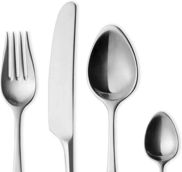 Georg Jensen GJ 106246 Besteck 4 Stück Matt, Edelstahl, stainless steel, 4 x 19,1 x 26,3 cm