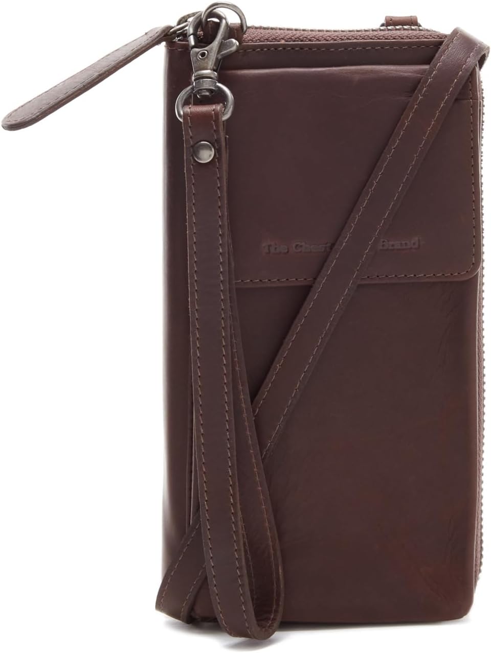 The Chesterfield Brand Malaga - Handytasche/Geldbörse 12cc 19 cm Brown