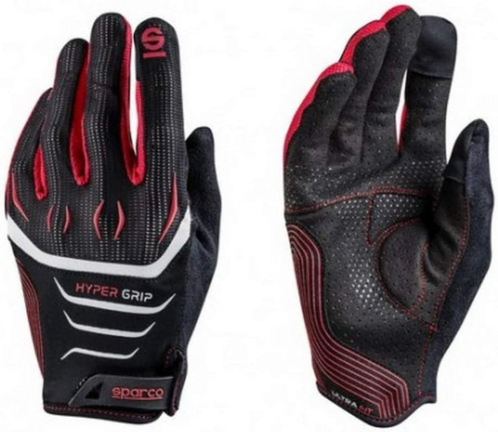 Sparco 002094NRRS08 Hyper Handschuhe Grösse 8 Schwarz/RE