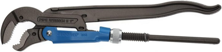 Eckrohrzange Eck-Schwede-snap® Gesamt-L.320mm Spann-W.48mm f.Rohre 1 Zoll GEDORE, 1 Zoll