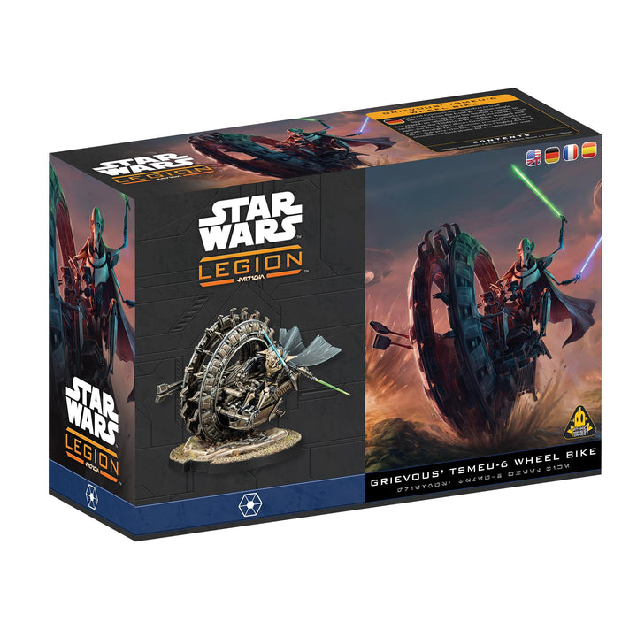 Asmodee, Star Wars: Legion – Grievous’ TSMEU-6 Wheel Bike, Erweiterung, Atomic Mass Games, Tabletop,