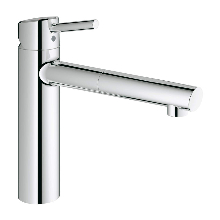 GROHE Concetto Küchenarmaturen - Einhand-Spültischbatterie (DN 15, mittelhoher Auslauf) chrom, 31129