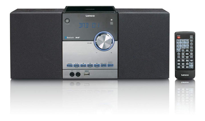 Lenco kompakte Stereoanlage MC-150 mit DAB+, FM Radio, CD/MP3-Player, Bluetooth und USB, Fernbedienu