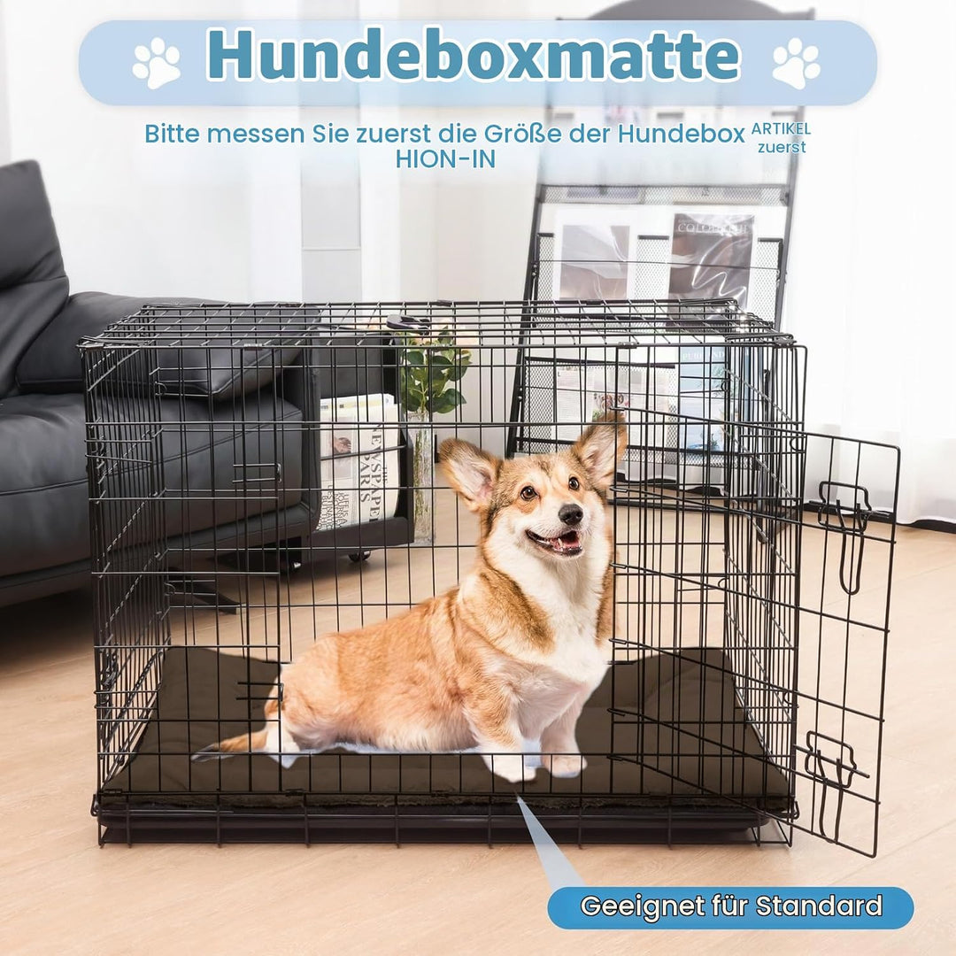 Baodan Hundebett Kleine Hunde Waschbar, 75x50 cm Hundekissen Flauschig mit rutschfeste Unterseite, H