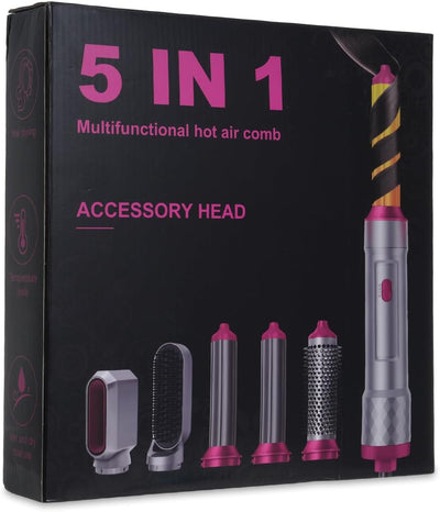 5-in-1-Airstyler, Layhou Grey Red Mixed, Grey Red Mixed