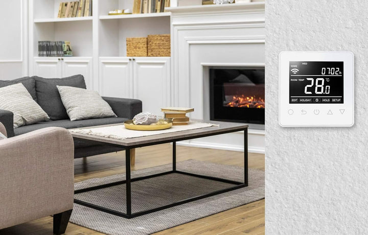 WLAN-Thermostat ThermoLife ET61W - Digitales Raumthermostat programmierbar mit Internem Temperaturse