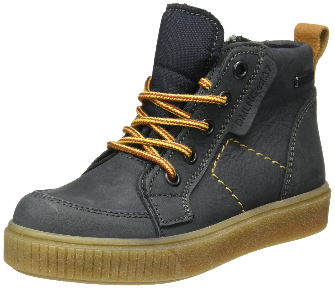DMLNG Jungen HogeroSneaker 30 EU Schmal Grau, 30 EU Schmal Grau