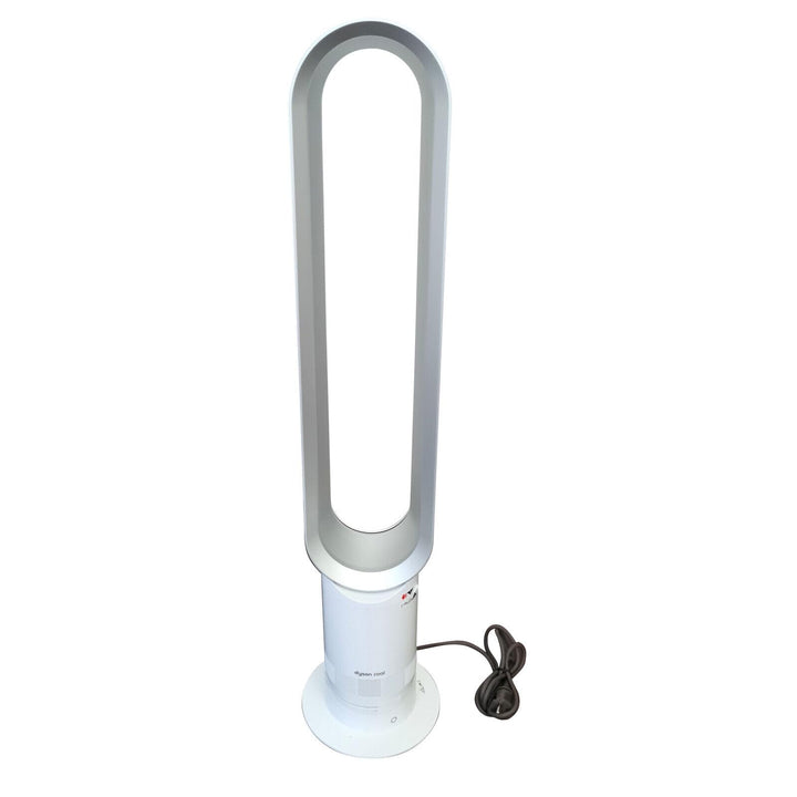 Dyson Cool AM07 Ventilator mit Fernbedienung 100cm, 9h Timer, Turmventilator leise weiss/silber, ENE