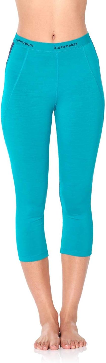 Icebreaker 260 Zone Legless 3/4 Women - Thermowäsche XS Jet Heather Grey/Black, XS Jet Heather Grey/