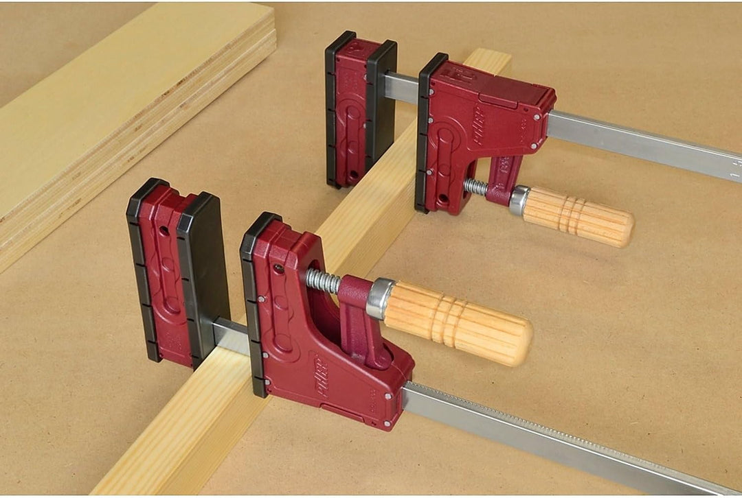 Piher Parallelzwinge Modell PRL 30cm Arbeitslänge 30cm Burgund, 30cm Burgund