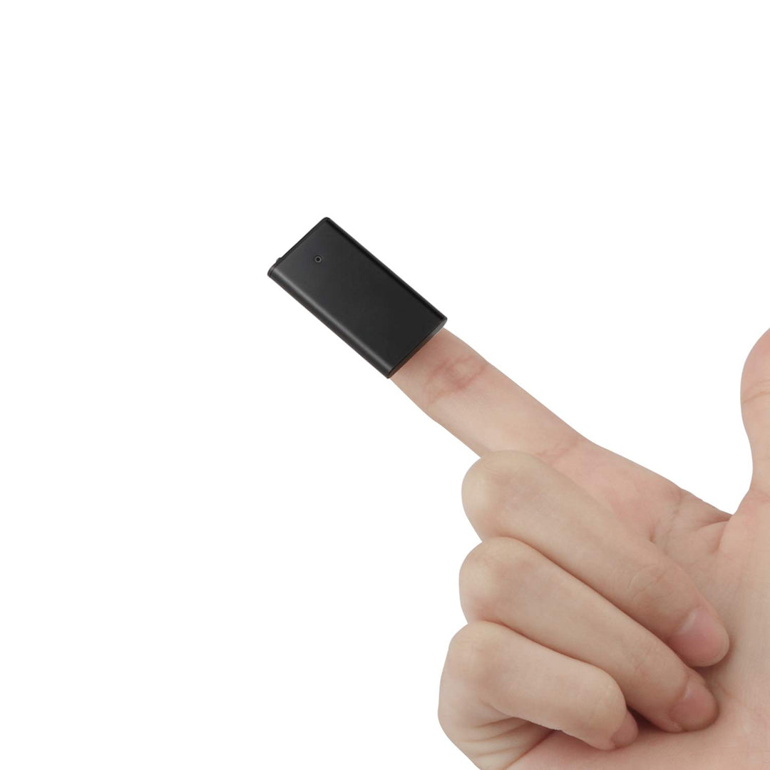 Mini Diktiergerät, TDW Mini Aufnahmegerät 16GB mit Mikrofon Digital Diktiergerät Klein USB Voice Rec