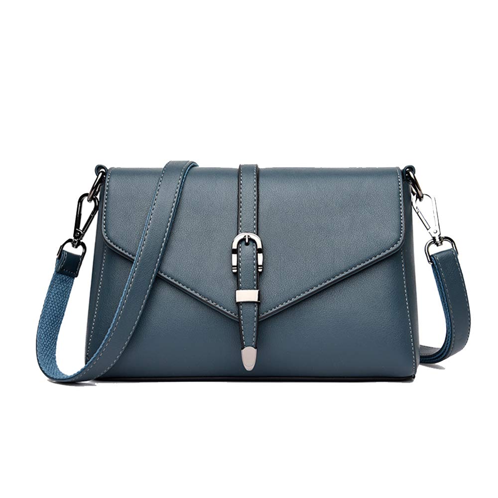 Coolives Damen Umhängetasche aus PU-Leder Kleine Schultertasche Elegant Handtasche Tasche für Dame E