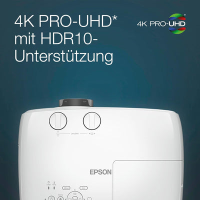 Epson EH-TW7000 4K Pro-UHD 3LCD-Beamer (3.000 Lumen Weiss- und Farbhelligkeit, Kontrastverhältnis 40