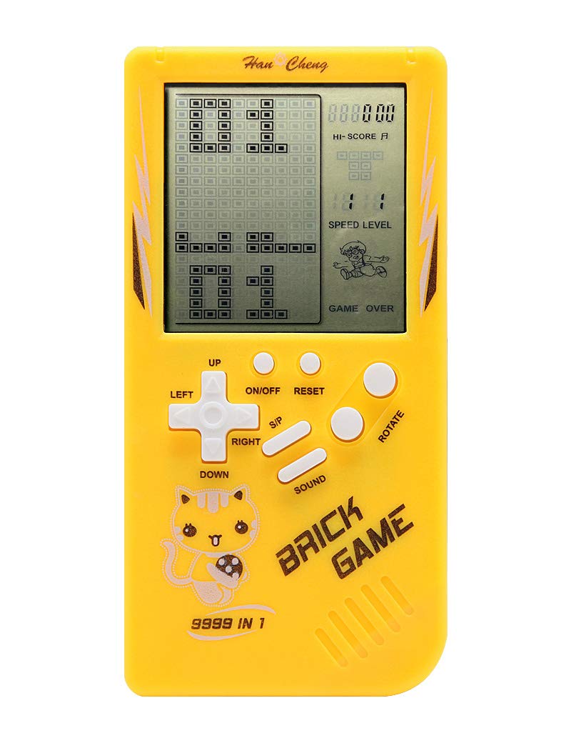 CZT Neue Grossbild-Backstein-Spielekonsole 9999 in 1 Panzer/Rennen/Schiessen/Whac-A-Mole/Pocket-Spie