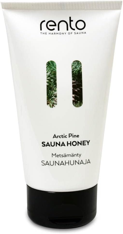 Rento Saunahonig-Creme 3er Set Blueberry Arctic Pine Birch - Feuchtigkeitsspendendes Exfoliant-Peeli