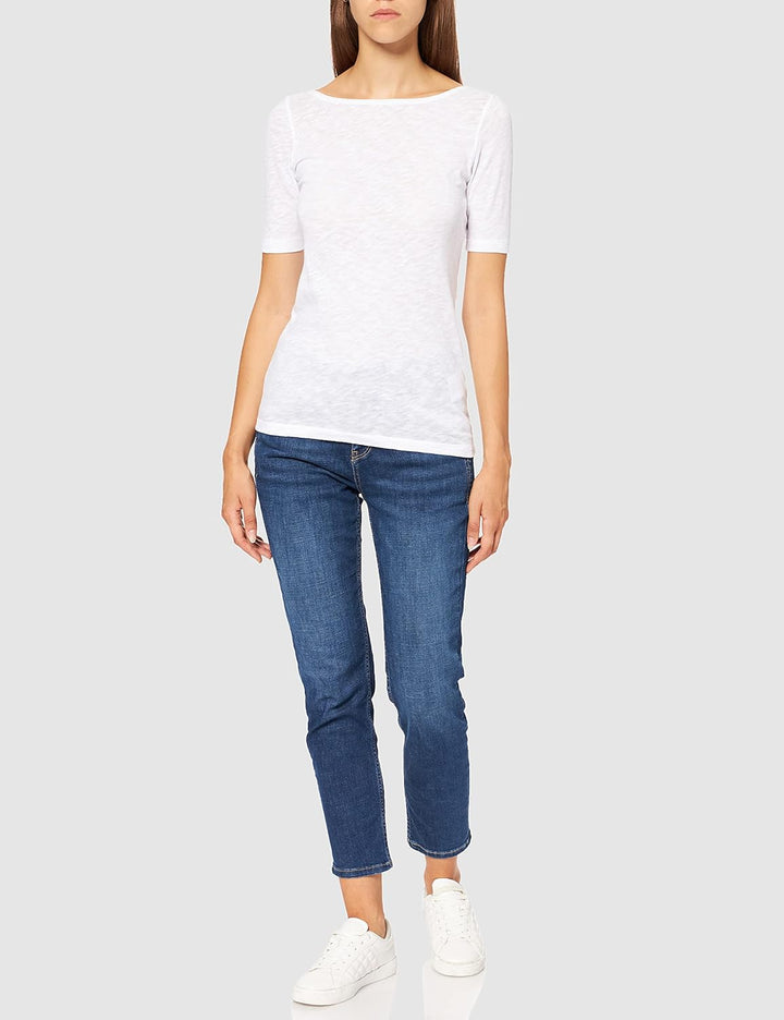 Marc O'Polo Damen 51399 T Shirt S Weiss, S Weiss